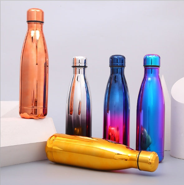 Hot Hot Hot Stainless Steel Vacuum Flask Hot Water  Outdoor Sport Thermal Water Bottle 500ML Coke Bottle